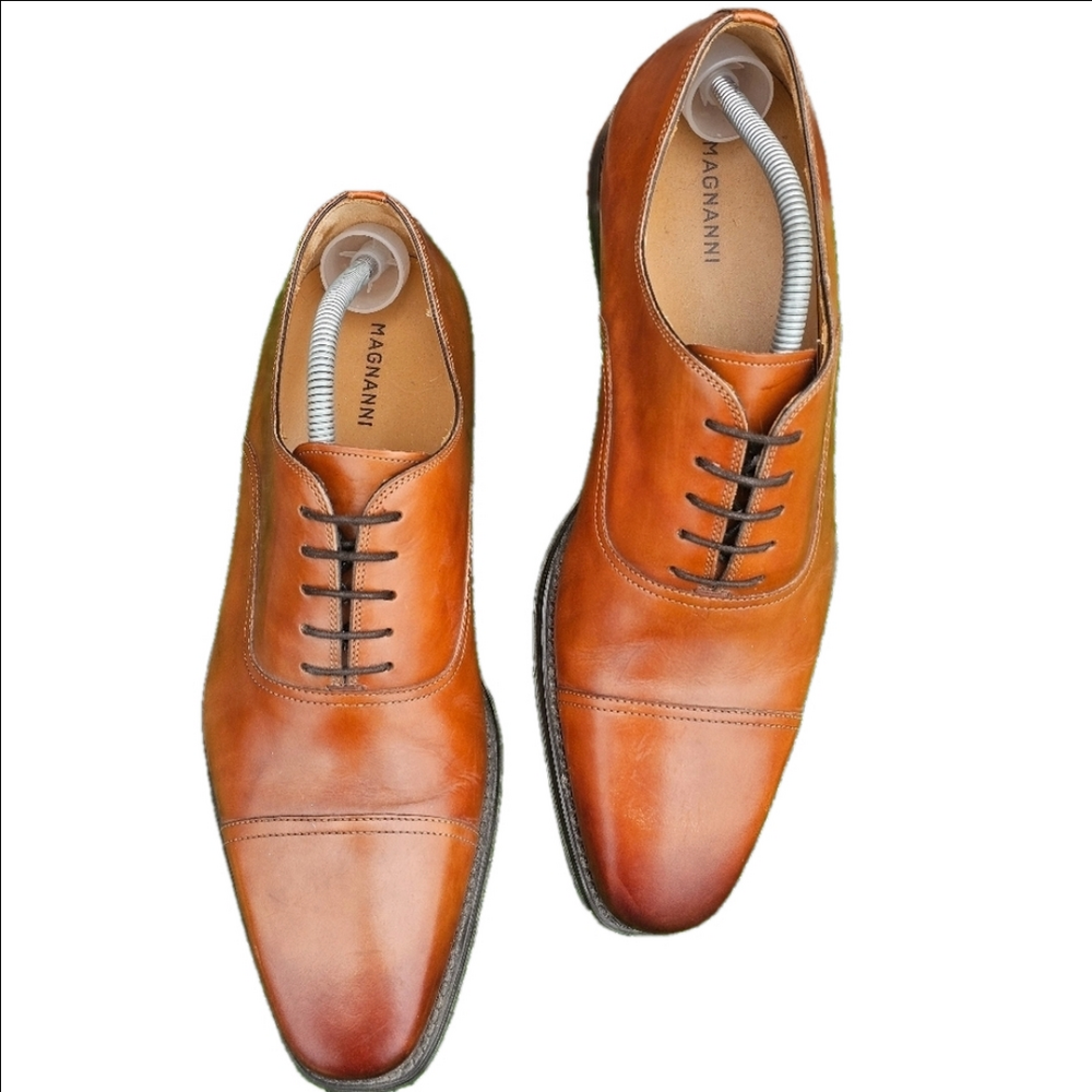 Magnanni Palos Conac Brown Leather Oxford,  Men's Size 10N ✨️NWOT ✨️